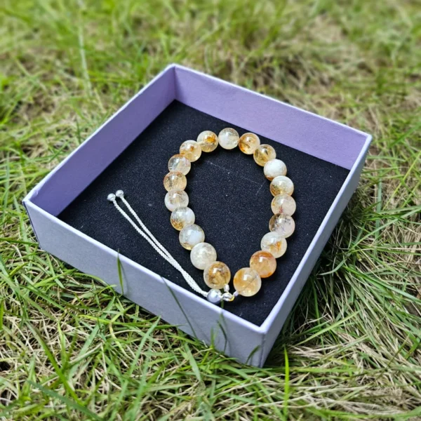citrine bracelet