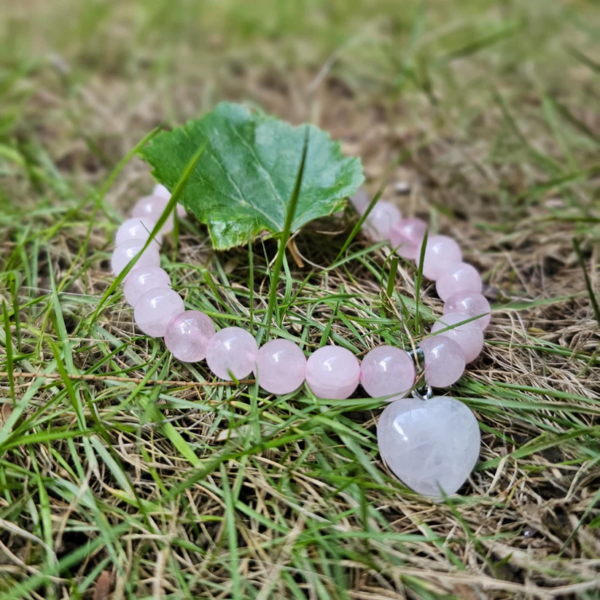 rose quartz bracelet