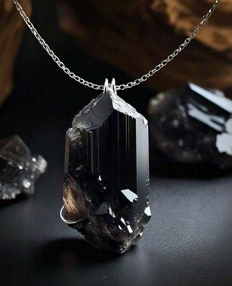 black tourmaline stone
