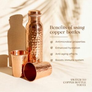 how to wash copper bottle