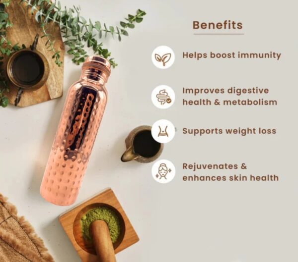how to clean copper bottle