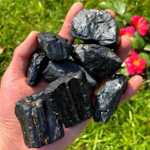 Black Tourmaline Raw Stone