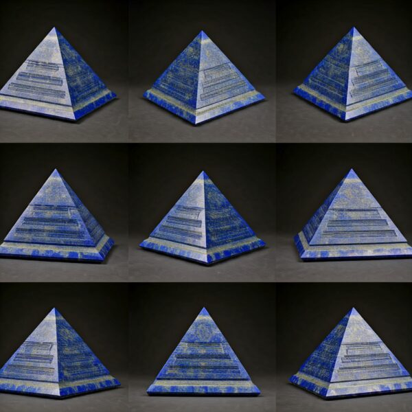 lapis lazuli pyramid