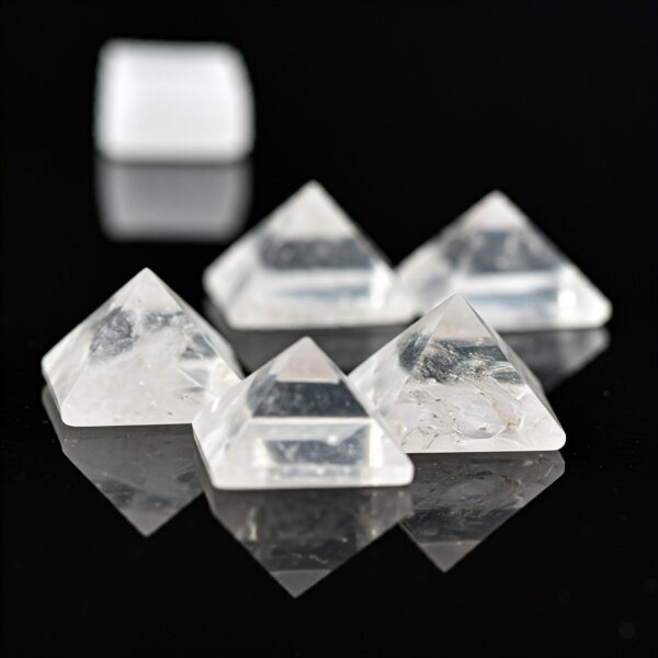 clear quartz pyramid benefits