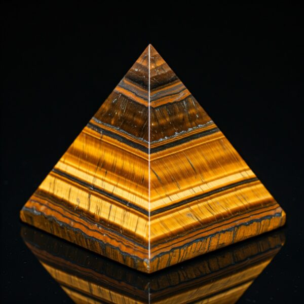 tiger eye pyramid
