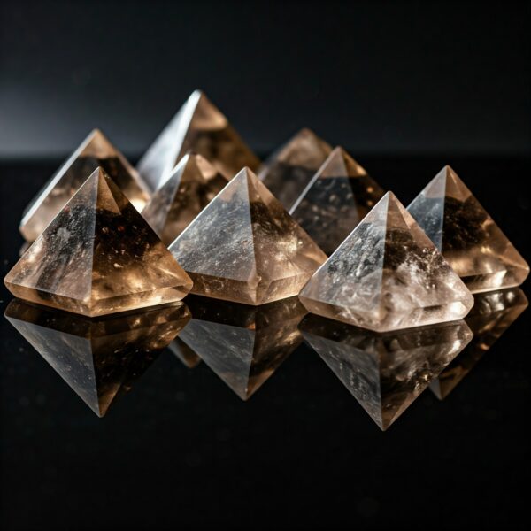 smoky quartz pyramid