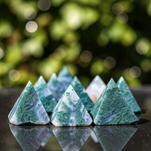 moss agate gemstone