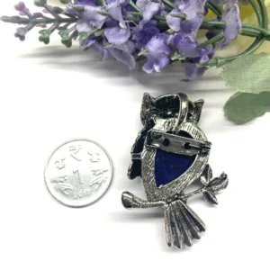 lapis lazuli brooch